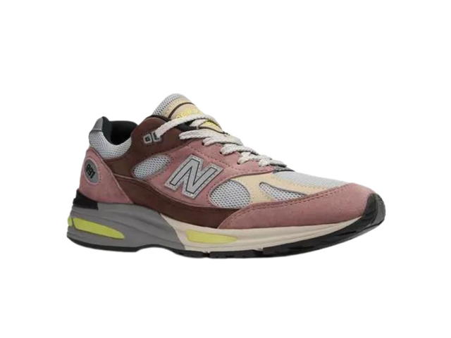 New Balance New Balance 991v2 MiUK Rosewood - view 3