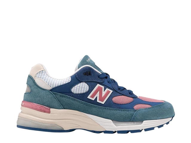 New Balance New Balance 992 Blue Teal Rose - view 1