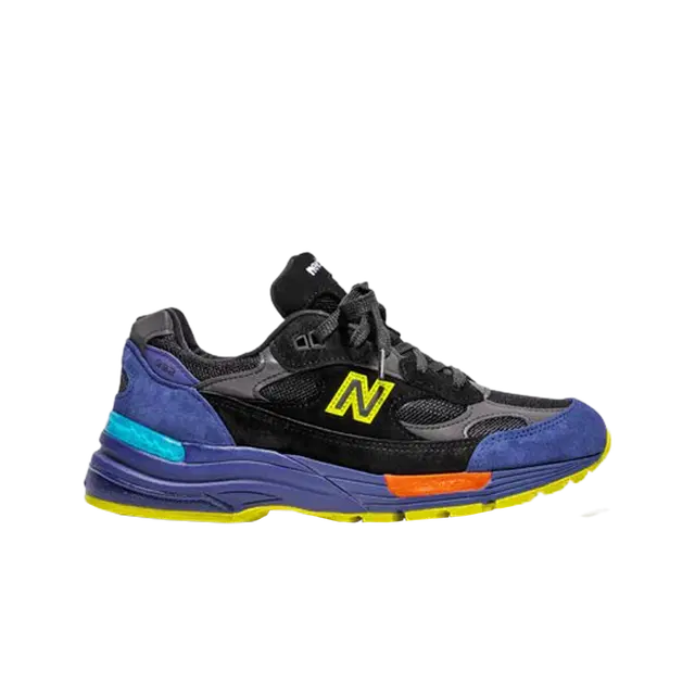 New Balance New Balance 992 MiUSA Black Purple - view 2