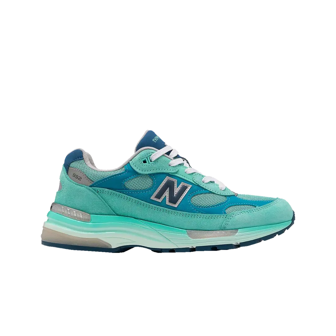 New Balance New Balance 992 MiUSA Blue Silver Metallic