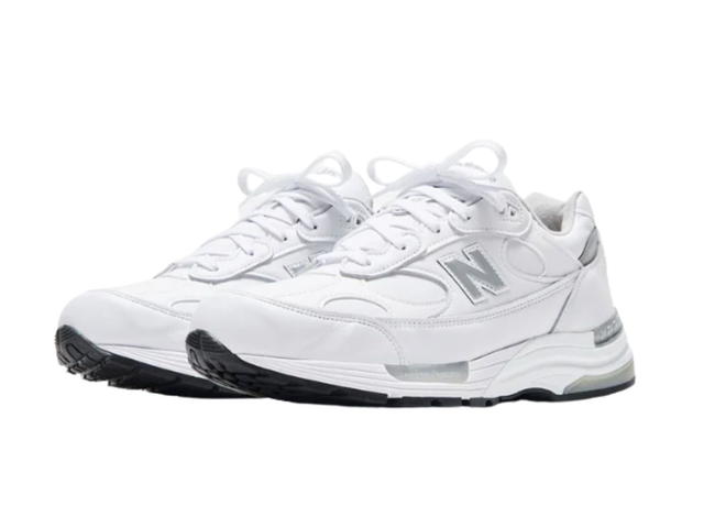 New Balance New Balance 992 MiUSA White Silver - view 2