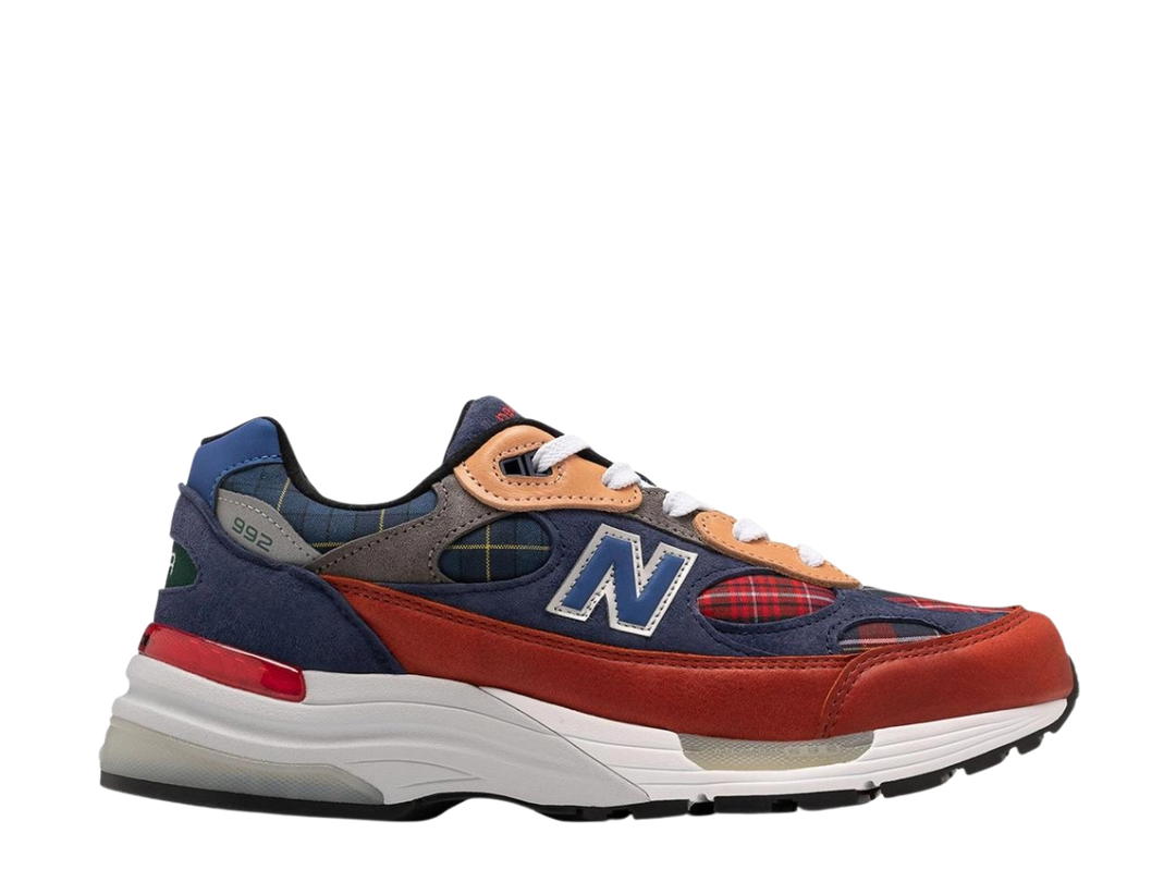 New Balance New Balance 992 Plaid Patchwork