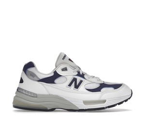 Buy New Balance 992 White Navy at Sasom – Authentic and Ready to Ship