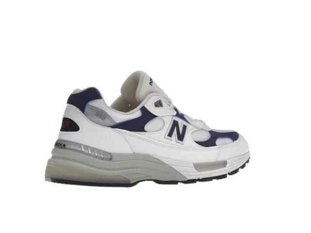 New Balance New Balance 992 White Navy - view 3