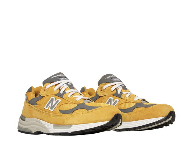 New Balance New Balance 992 Yellow Grey - view 3