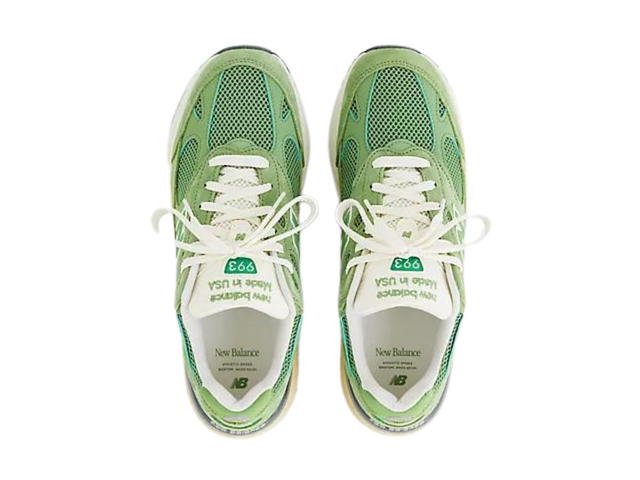 New Balance New Balance 993 MiUSA Teddy Santis Chive - view 5