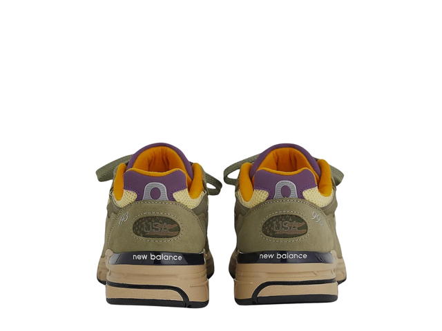 New Balance New Balance 993 MiUSA Teddy Santis Olive Leaf Maize - view 4