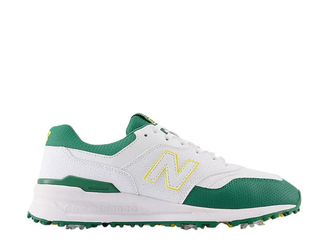 New Balance New Balance 997 Golf White With Green - view 1