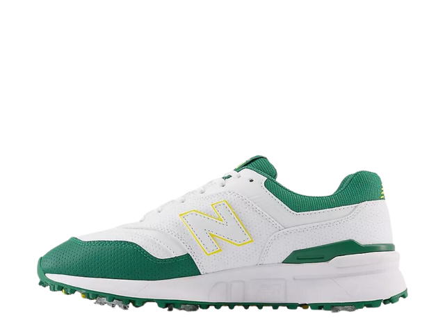 New Balance New Balance 997 Golf White With Green - view 2