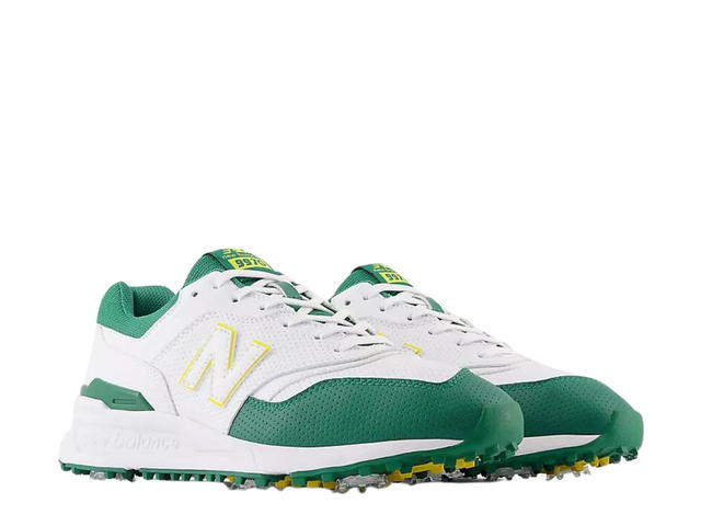 New Balance New Balance 997 Golf White With Green - view 3