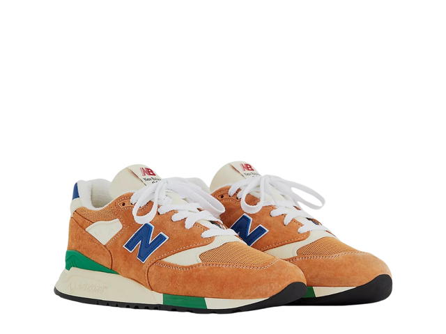 New Balance New Balance 998 MiUSA Teddy Santis Orange Royal - view 3