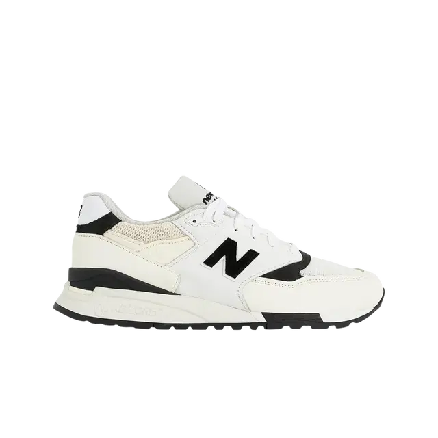 New Balance New Balance 998 Made in USA White Black - view 1