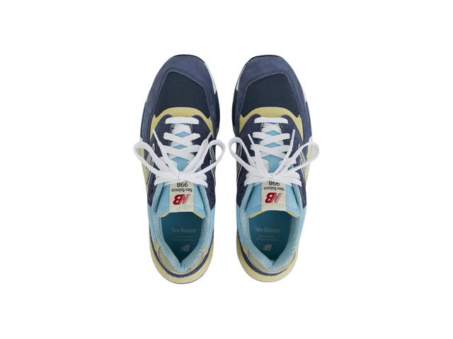 New Balance New Balance 998 MiUSA Navy Chrome Blue - view 3