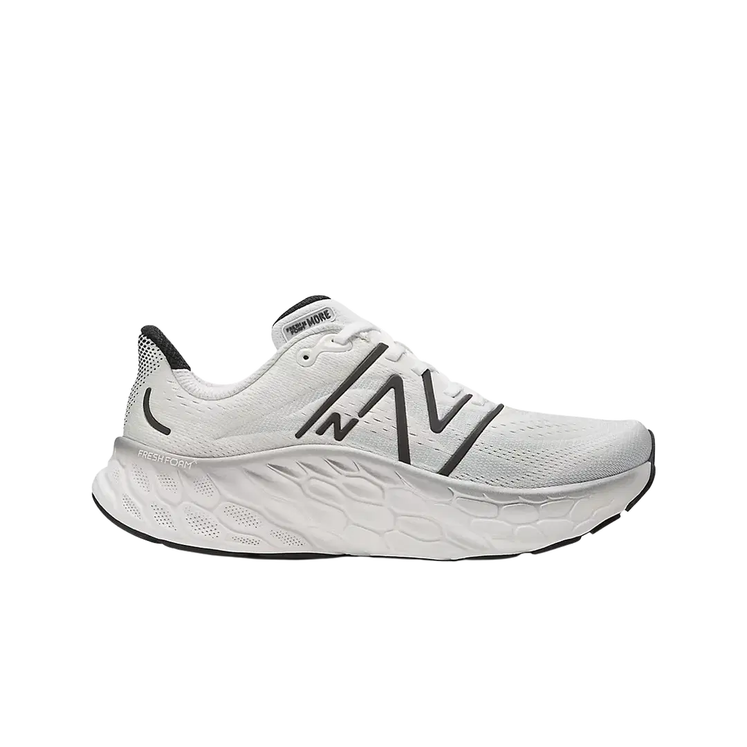 New Balance New Balance Fresh Foam X More v4 White Black Metallic