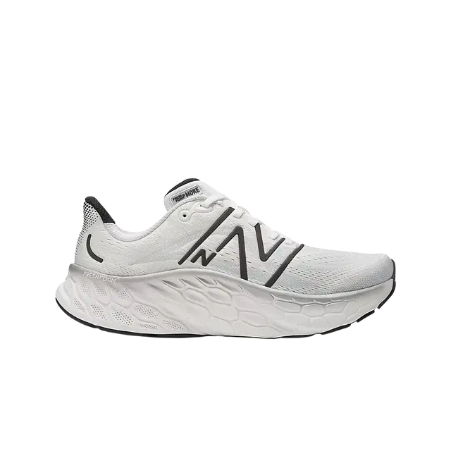 New Balance New Balance Fresh Foam X More v4 White Black Metallic - view 2