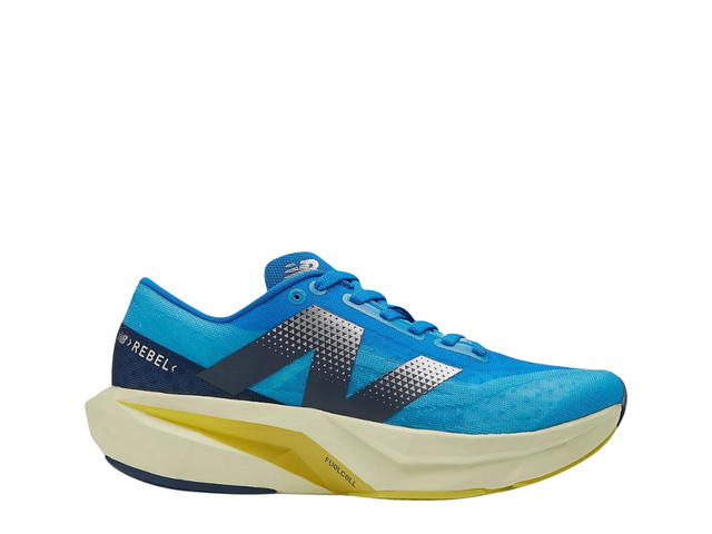 New Balance New Balance FuelCell Rebel v4 Spice Blue-Limelight-Blue Oasis (W) - view 1