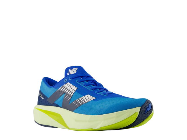 New Balance New Balance FuelCell Rebel v4 Spice Blue-Limelight-Blue Oasis - view 3