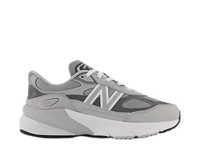 New Balance New Balance 990v6 MiUSA Grey (GS) - Wide - view 1