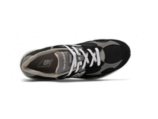 New Balance New Balance 992 Black Grey Suede - view 3
