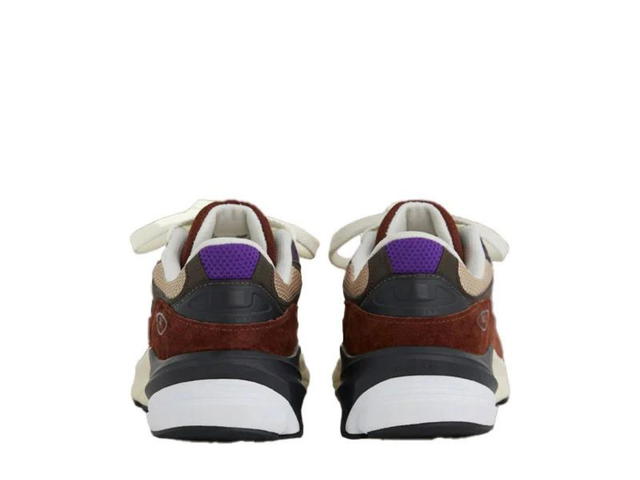 New Balance New Balance 990v6 MiUSA Rich Oak - view 5