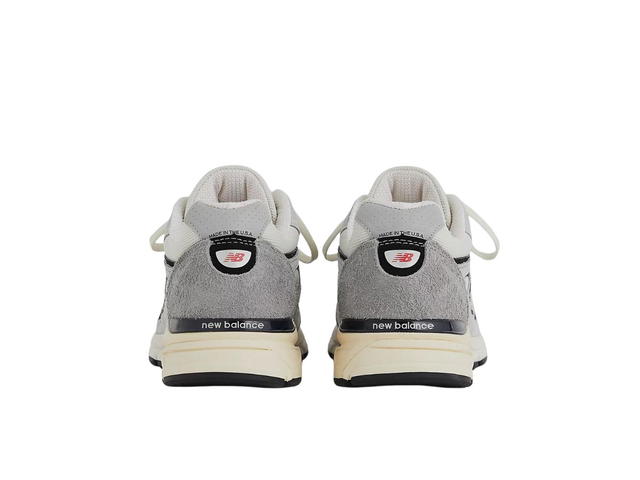 New Balance New Balance 990v4 MiUSA Teddy Santis Grey Black Cream - view 4
