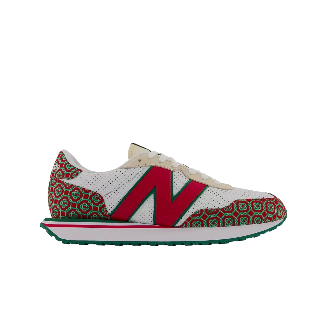 New Balance New Balance x Casablanca 237 Idealist Monogram Red Green