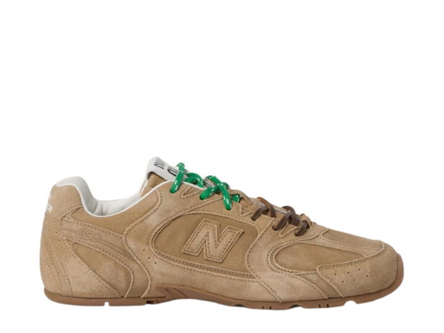 Miu Miu Miu Miu X New Balance 530 Sl Suede Sneakers Ecru - view 1