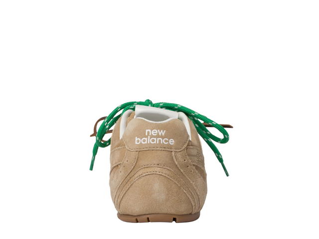 Miu Miu Miu Miu X New Balance 530 Sl Suede Sneakers Ecru - view 3