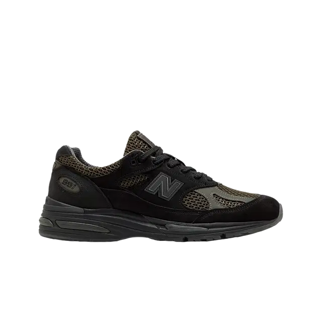 New Balance New Balance 991v2 MiUK Stone Island Black - view 2