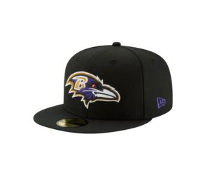 Buy New Era Baltimore Ravens Black 59Fifty Fitted at Sasom – Authentic and Ready to Ship