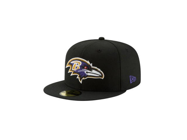New Era New Era Baltimore Ravens Black 59Fifty Fitted - view 1