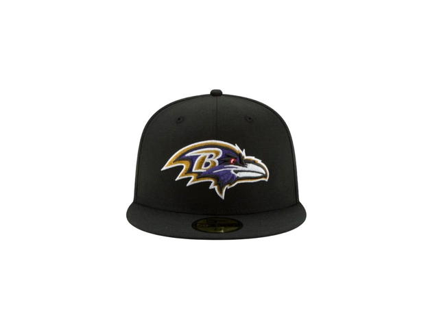 New Era New Era Baltimore Ravens Black 59Fifty Fitted - view 2
