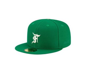 Buy New Era x Fear of God Essentials x Detroit Tigers Green 59FIFTY Cap Green at Sasom – Authentic and Ready to Ship