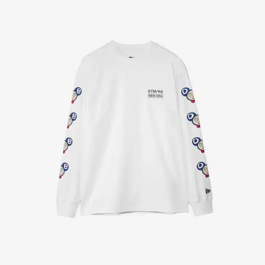 Buy New Era x Murakami Takashi Dob Long Sleeve T-Shirt White at Sasom – Authentic and Ready to Ship