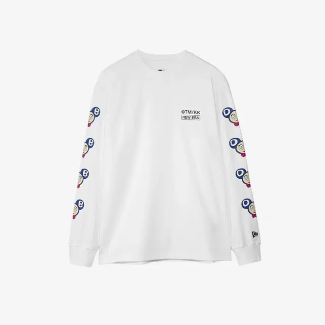New Era New Era x Murakami Takashi Dob Long Sleeve T-Shirt White - view 2