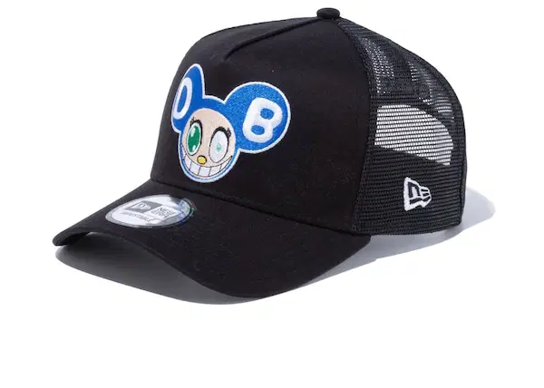 Buy New Era x Takashi Murakami A-Frame Trucker DOB 9Forty Hat Black at Sasom – Authentic and Ready to Ship