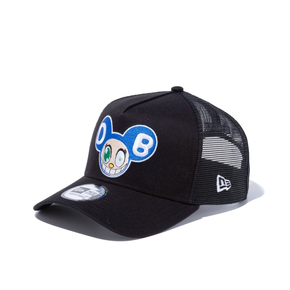 New Era New Era x Takashi Murakami A-Frame Trucker DOB 9Forty Hat Black