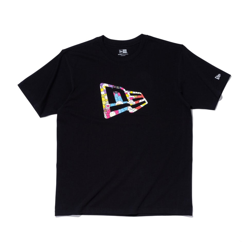 New Era New Era x Takashi Murakami Flag Relaxed Fit S/S Tee Black
