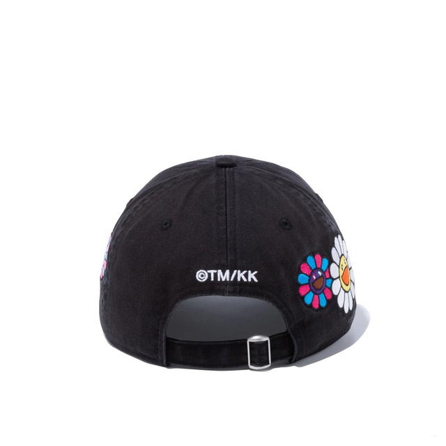 New Era New Era x Takashi Murakami Flower Allover Cloth Strap Hat Faded Black - view 2