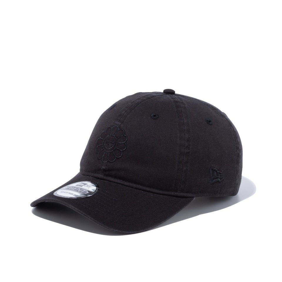 New Era New Era x Takashi Murakami Flower Cloth Strap 9Twenty Hat Faded Black