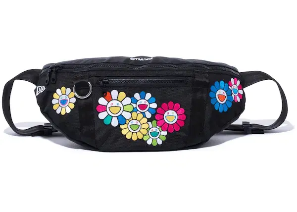 Buy New Era x Takashi Murakami Flower Waist Bag Black at Sasom – Authentic and Ready to Ship