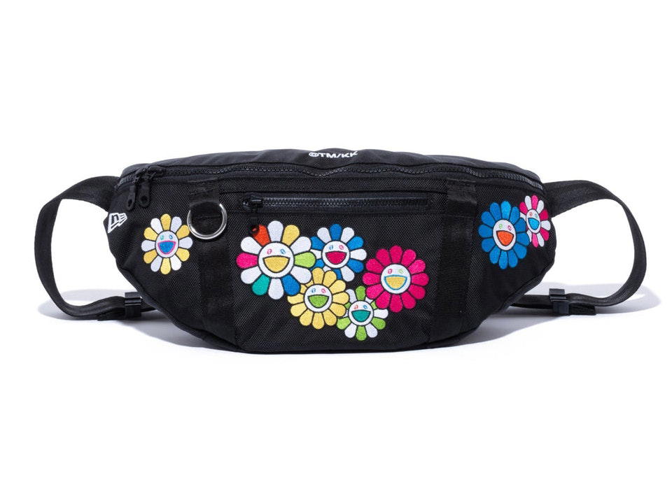 New Era New Era x Takashi Murakami Flower Waist Bag Black