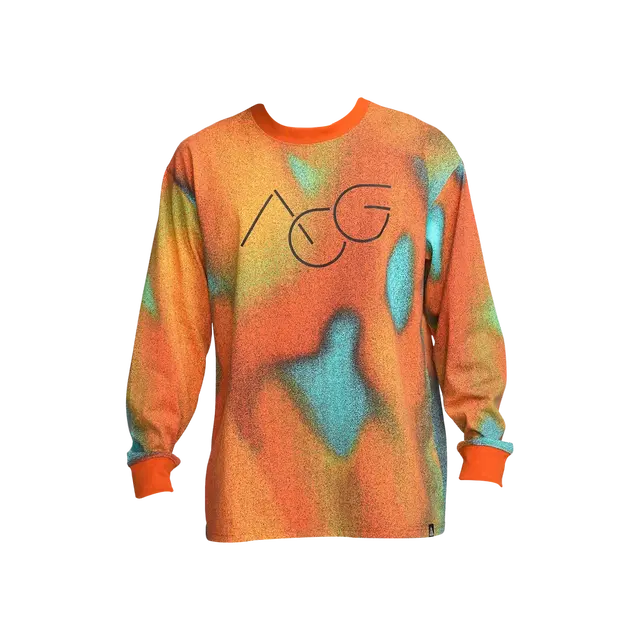 Nike Nike ACG Allover Print Long Sleeve T-Shirt Tour Yellow - Asia - view 2