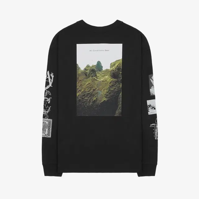 Nike Nike ACG Iceland Long Sleeve T-Shirt Black - Asia - view 2
