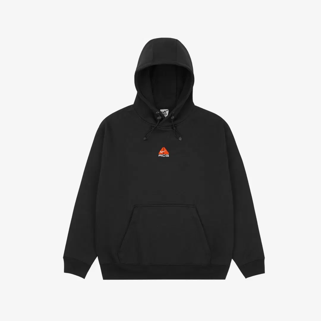 Nike Nike ACG Therma-Fit Pullover Fleece Hoodie Black Dark Smoke Grey - Asia