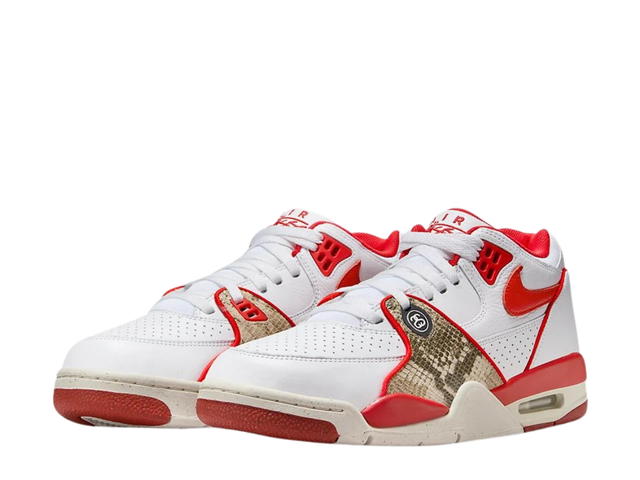 Nike Nike Air Flight 89 Low SP Stussy Habanero Red - view 3