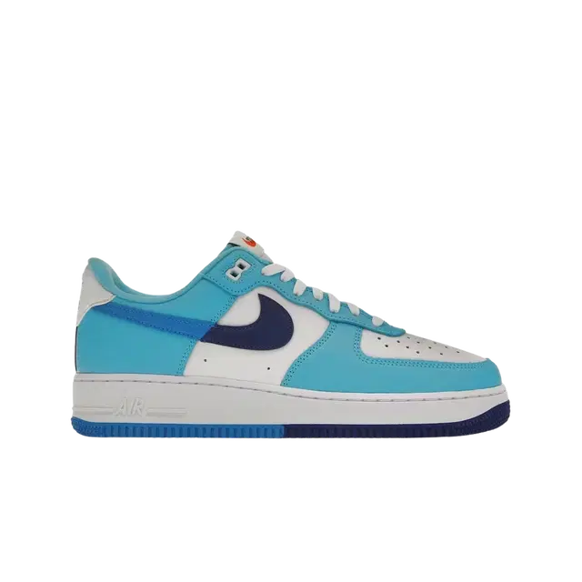 Nike Nike Air Force 1 Low '07 LV8 Split Light Photo Blue Deep Royal - view 2