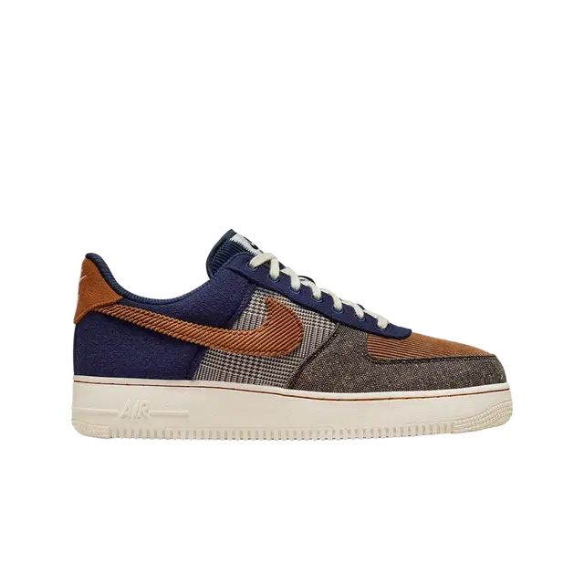 Nike Nike Air Force 1 Low '07 PRM Tweed Midnight Navy Corduroy - view 1