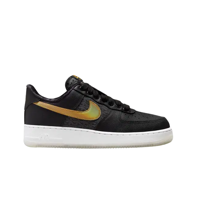 Nike Nike Air Force 1 '07 PRM Black Metallic Gold - view 2