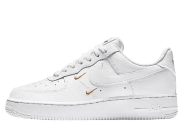 Nike Nike Air Force 1 Low 07 Essential White Metallic Gold (Women's) - view 2